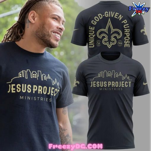 Orleans Saints Jesus Project Ministries Special T-Shirt