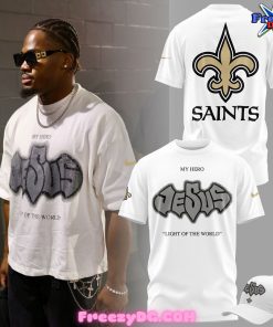 Orleans Saints x Jesus Light of The World Special T-Shirt