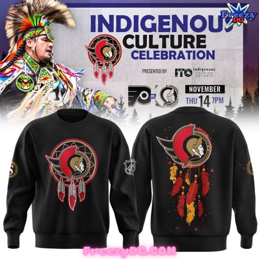 Ottawa Senators Indigenous Culture Celebration Special Sweatshirt