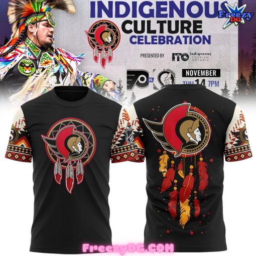 Ottawa Senators Indigenous Culture Celebration Special T-Shirt