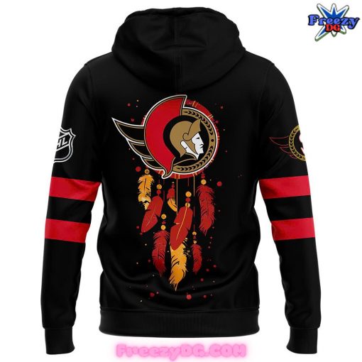 Ottawa Senators Native American Heritage Month 2024 Hoodie