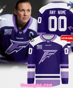 PWHL Minnesota Frost Uniform 2024-25 Special Hockey Jersey