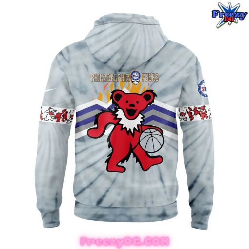 Philadelphia 76ers Grateful Dead Night 2024 Hoodie