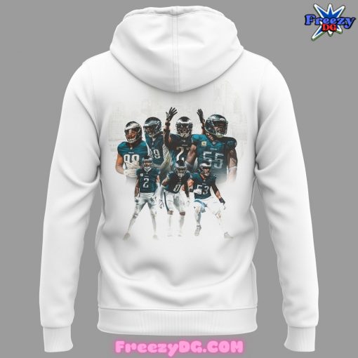 Philadelphia Eagles Go Birds Special White Hoodie