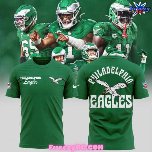 Philadelphia Eagles Kelly Green Special 2024 T-Shirt