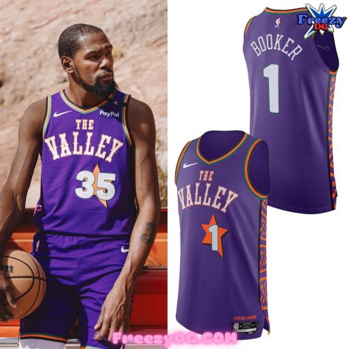 Phoenix Suns 2024-25 NBA City Edition Basketball Jersey