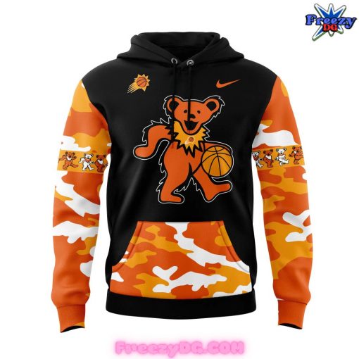 Phoenix Suns Grateful Dead Night 2024 Camo Hoodie