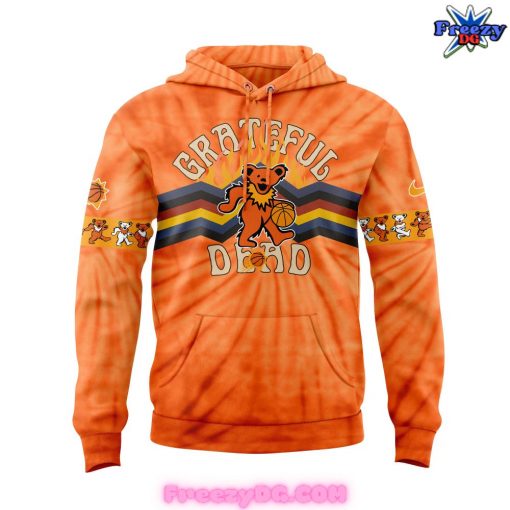 Phoenix Suns Grateful Dead Night 2024 Orange Hoodie