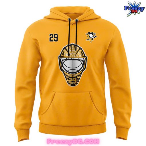 Pittsburgh Penguins Marc-Andre Fleury Yellow Hoodie