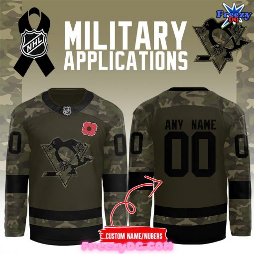 Pittsburgh Penguins Military Appreciation Night 2024 Hockey Jersey