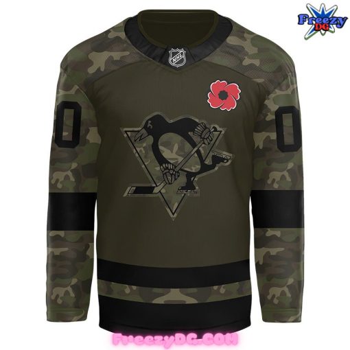 Pittsburgh Penguins Military Appreciation Night 2024 Hockey Jersey