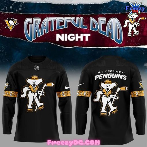 Pittsburgh Penguins x Grateful Dead Night Nike Hockey Jersey