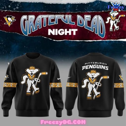 Pittsburgh Penguins x Grateful Dead Night Nike Sweatshirt