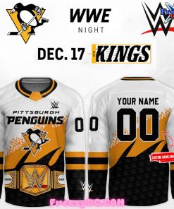 Pittsburgh Penguins Jewish Heritage Night Hockey Jersey