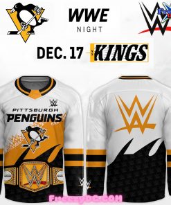 Pittsburgh Penguins x WWE Hockey Jersey