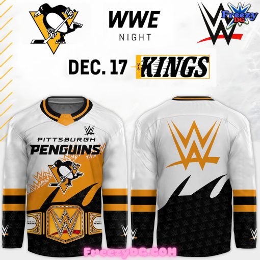 Pittsburgh Penguins x WWE Hockey Jersey