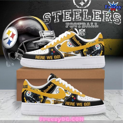 Pittsburgh Steelers Here We Go Special Nike Air Force 1