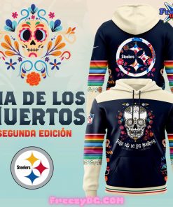 Pittsburgh Steelers NFL Dia De Los Muertos Hoodie