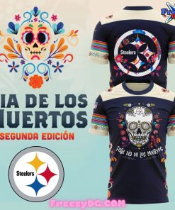 Pittsburgh Steelers NFL Dia De Los Muertos T-Shirt