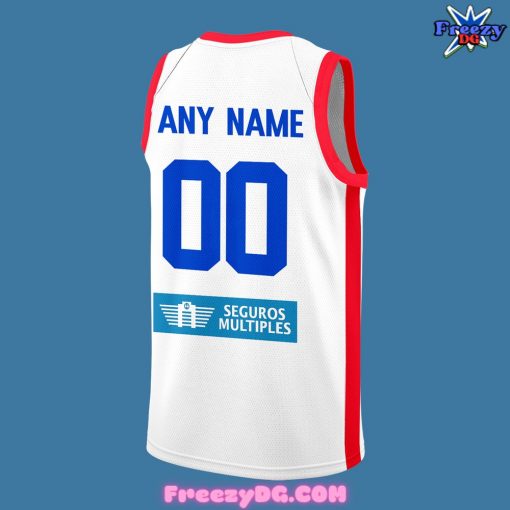 Puerto Rico FIBA CentroBasket Women’s Championship 2024 White Basketball Jersey