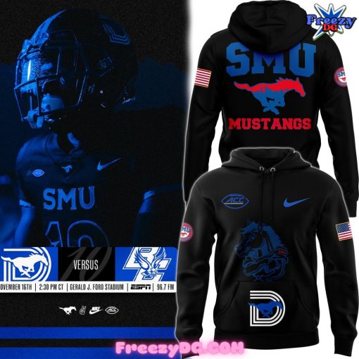 SMU Mustangs Dark Mode Special Hoodie