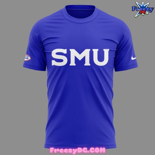 SMU Mustangs Football Special Edition Blue T-Shirt