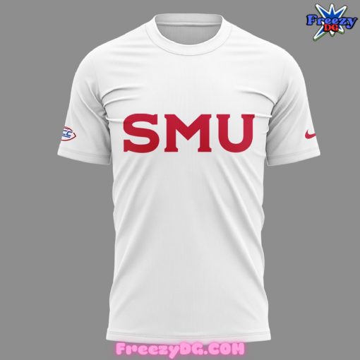 SMU Mustangs Football Special Edition White T-Shirt