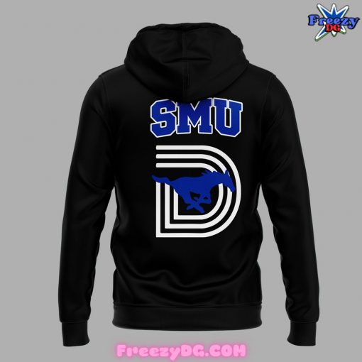 SMU Mustangs Football Black Hoodie