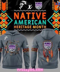 Sacramento Kings Native American Heritage Month 2024 Hoodie