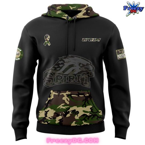 Saginaw Spirit Military Appreciation Special Hoodie 