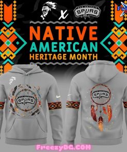 San Antonio Spurs Native American Heritage Month 2024 Hoodie