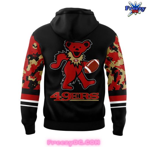 San Francisco 49ers Grateful Dead Night Camo Hoodie