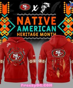 San Francisco 49ers Native American Heritage Month 2024 Hoodie