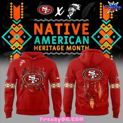 San Francisco 49ers Native American Heritage Month 2024 Hoodie