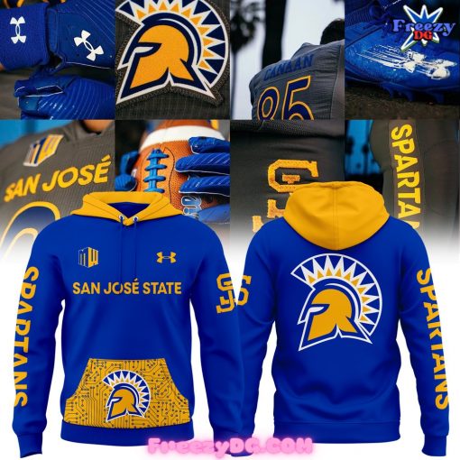 San Jose State Spartans Football Blue Hoodie