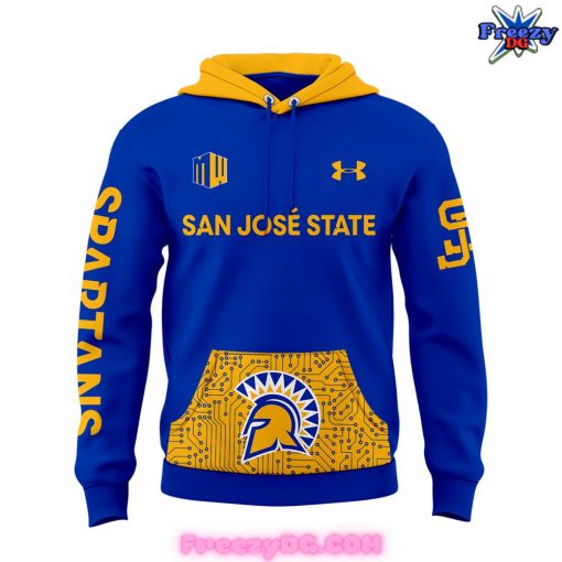 San Jose State Spartans Football Blue Hoodie