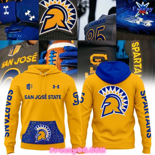 San Jose State Spartans Football Yellow Hoodie