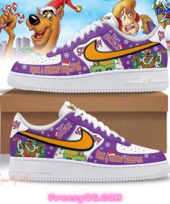 Scooby-Doo Have A Groovy Christmas Nike Air Force 1