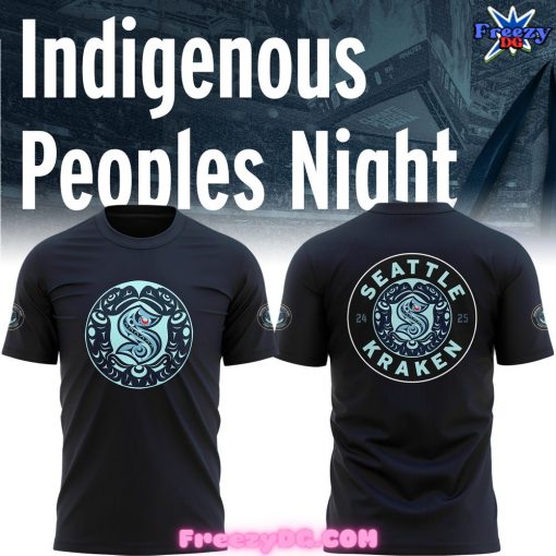 Seattle Kraken Indigenous Peoples Night 2024 T-Shirt