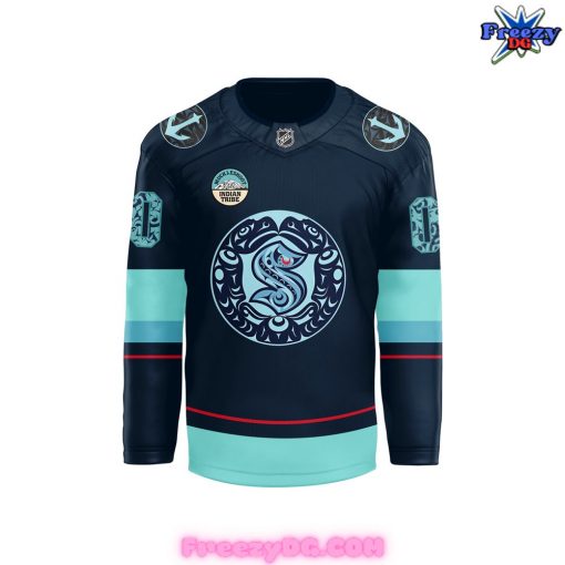 Seattle Kraken Native American Heritage Month 2024 Hockey Jersey