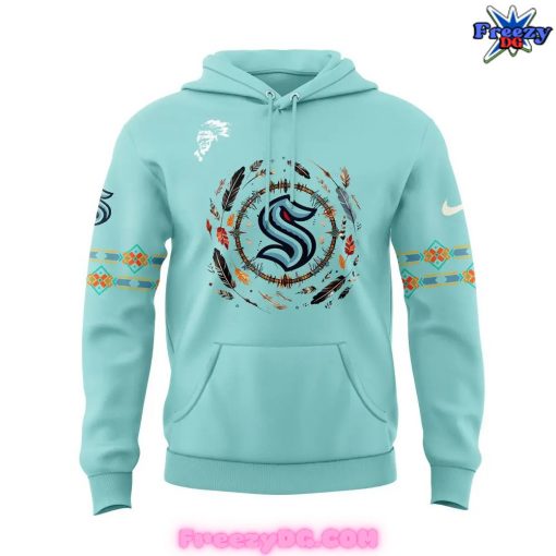 Seattle Kraken Native American Heritage Month 2024 Hoodie