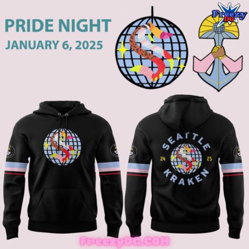 Seattle Kraken Pride Night 2025 Hoodie