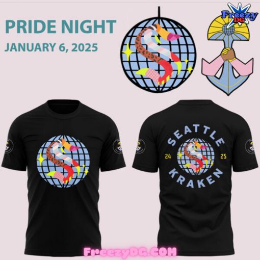 Seattle Kraken Pride Night 2025 T-Shirt