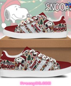 Snoopy Merry Christmas Limited Edition Stan Smith Shoes