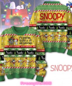 Snoopy Merry Christmas Special Ugly Sweater