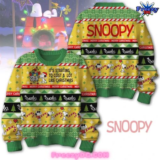 Snoopy Merry Christmas Special Ugly Sweater