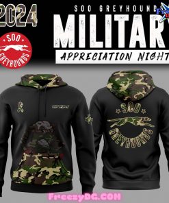 Soo Greyhounds Military Appreciation Special Hoodie