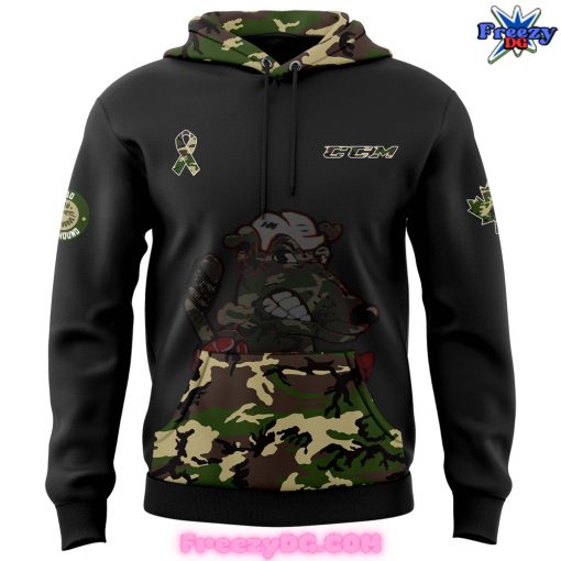 Soo Greyhounds Military Appreciation Special Hoodie