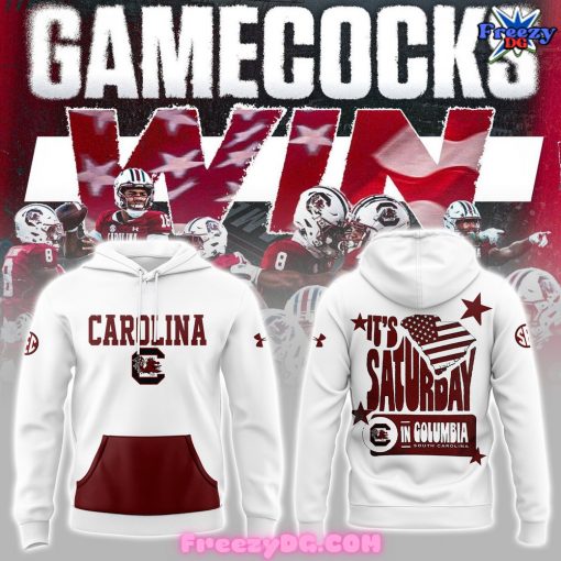 South Carolina Gamecocks Football Special White Hoodie