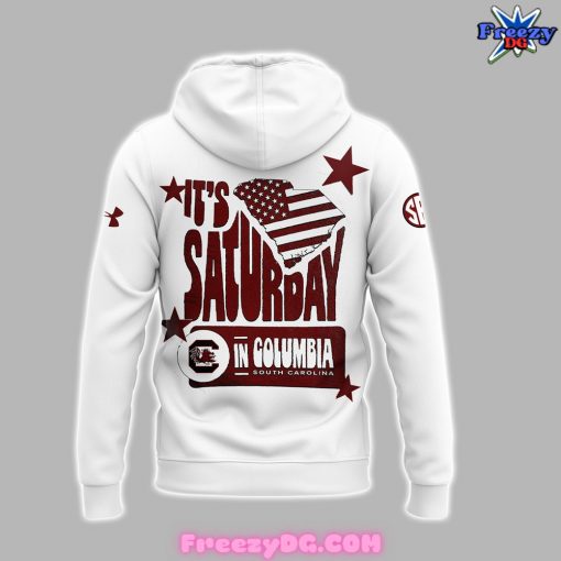 South Carolina Gamecocks Football Special White Hoodie